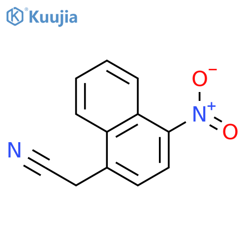 1-Naphthaleneacetonitrile, 4-nitro- structure