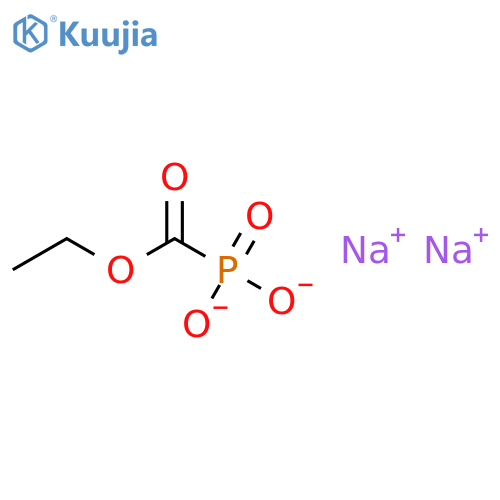 disodium (ethoxycarbonyl)phosphonate structure