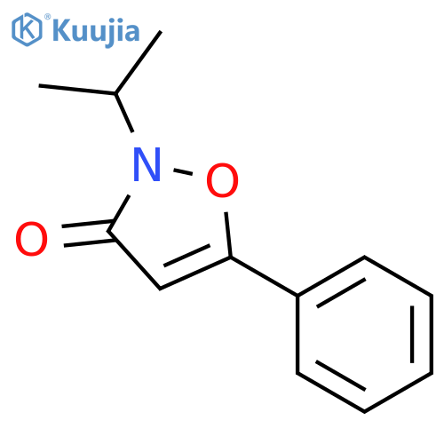 3(2H)-Isoxazolone, 2-(1-methylethyl)-5-phenyl- structure
