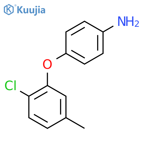 4-(2-Chloro-5-methylphenoxy)aniline structure