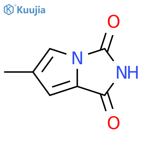6-methyl-1H-Pyrrolo[1,2-c]imidazole-1,3(2H)-dione structure