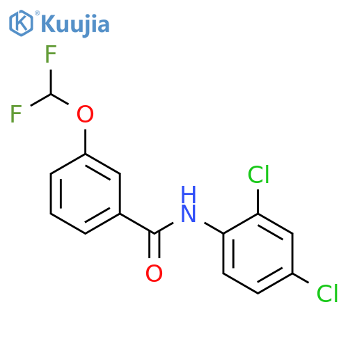 N-(2,4-Dichloro-phenyl)-3-difluoromethoxy-benzamide structure