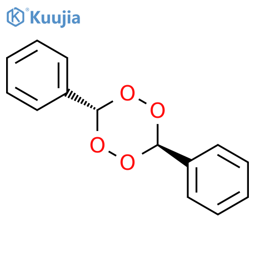 1,2,4,5-Tetroxane, 3,6-diphenyl-, trans- structure
