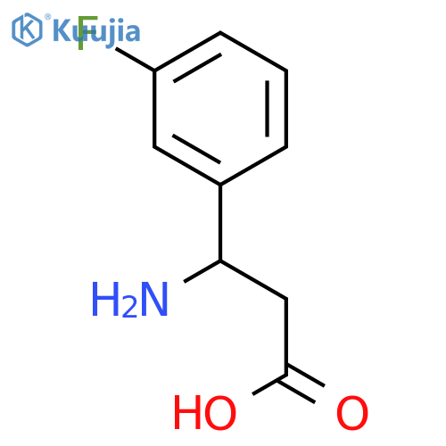 (R)-3-Amino-3-(3-fluorophenyl)propanoicacid structure