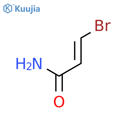 3-bromoprop-2-enamide structure
