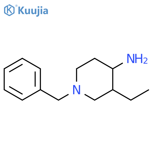 4-Piperidinamine,3-ethyl-1-(phenylmethyl)- structure