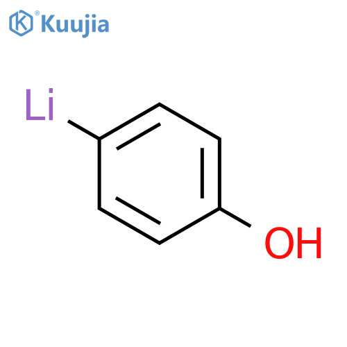 LITHIUM, (4-HYDROXYPHENYL)- structure