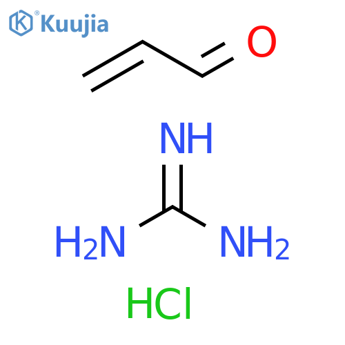 Guanidine,monohydrochloride,polymerwith2-propenal structure