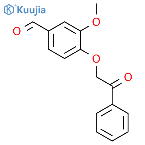 3-Methoxy-4-(2-oxo-2-phenylethoxy)benzaldehyde structure