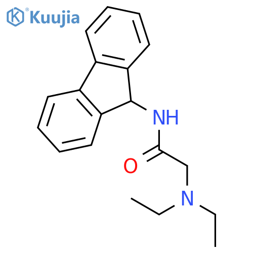 ACETAMIDE, 2-(DIETHYLAMINO)-N-9H-FLUOREN-9-YL- structure