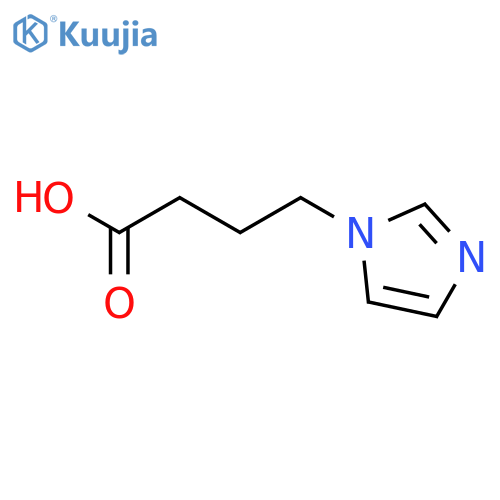 4-(1H-Imidazol-1-yl)butanoic acid structure