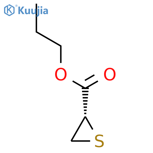 Thiiranecarboxylicacid, propyl ester, (S)- (9CI) structure