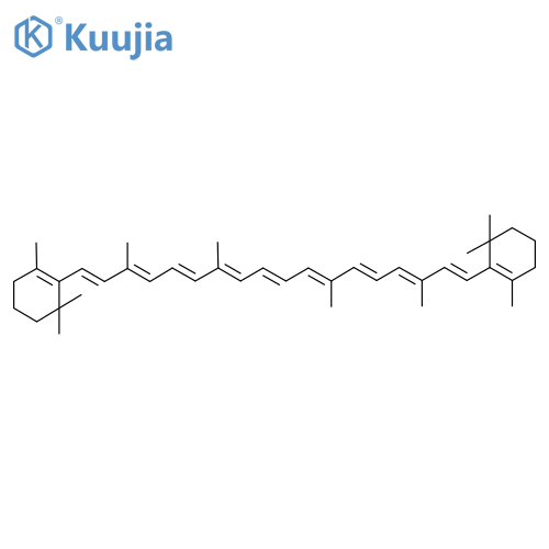 β-Carotene structure