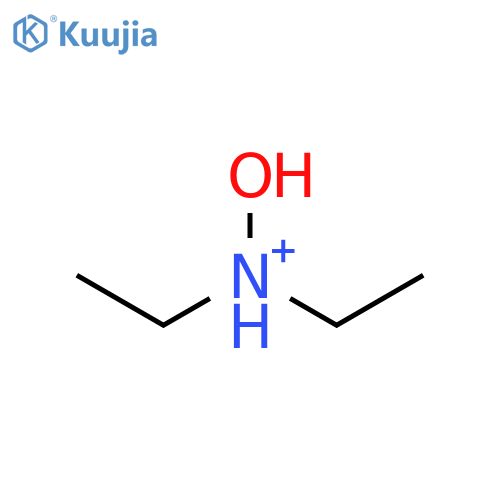 diethyl(hydroxy)ammonium structure