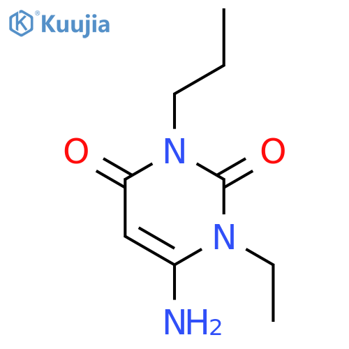 6-Amino-1-ethyl-3-propylpyrimidine-2,4(1H,3H)-dione structure