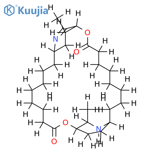 (12R,112R)-16t,116-dimethyl-(12rH,15cH,112r'H,115c'H)-112,3,4,5-tetrahydro-10,20-dioxa-1(2,5)-piperidina-11(5,2)-pyridina-cycloeicosaphane-9,19-dione structure
