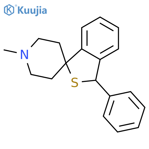Spiro[benzo[c]thiophene-1(3H),4'-piperidine], 1'-methyl-3-phenyl- structure