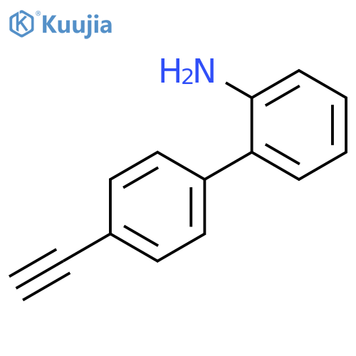 [1,1'-BIPHENYL]-2-AMINE, 4'-ETHYNYL- structure