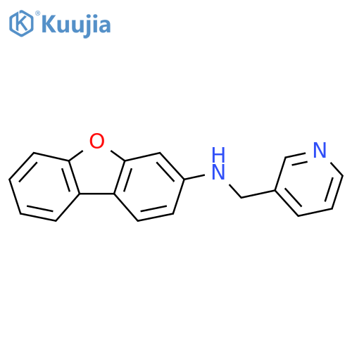 N-(Pyridin-3-ylmethyl)dibenzo[b,d]furan-3-amine structure