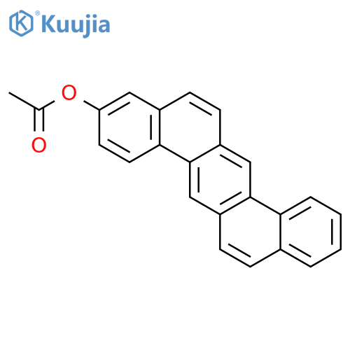 3-Acetoxydibenza,hanthracene structure