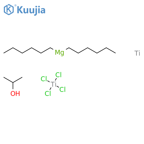Magnesium,dihexyl-,reactionproductswithiso-Pralc.titanium(4+)saltandtitaniumtetrachloride structure