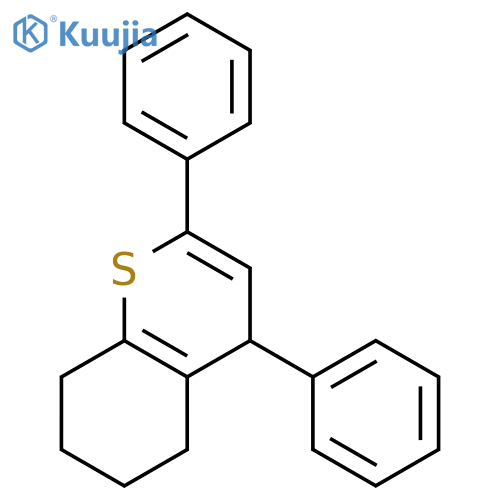 2,4-diphenyl-5,6,7,8-tetrahydro-4H-thiochromene structure