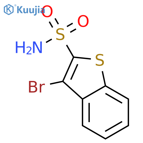 BENZO[B]THIOPHENE-2-SULFONAMIDE, 3-BROMO- structure