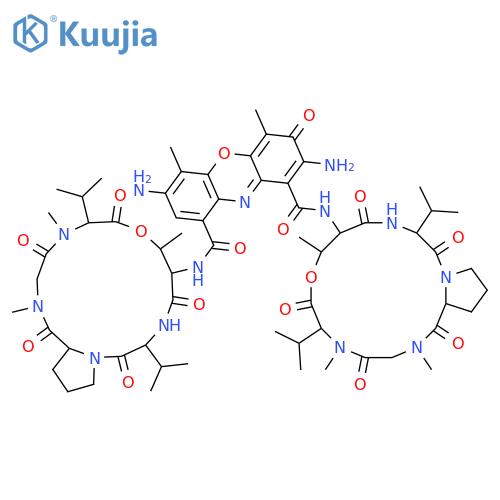 7-Aminoactinomycin D structure
