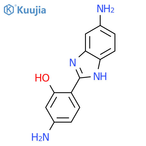 Phenol, 5-amino-2-(5-amino-1H-benzimidazol-2-yl)- structure