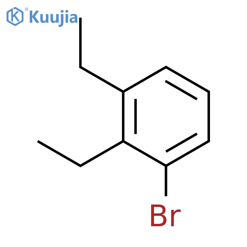 Benzene, bromodiethyl- structure