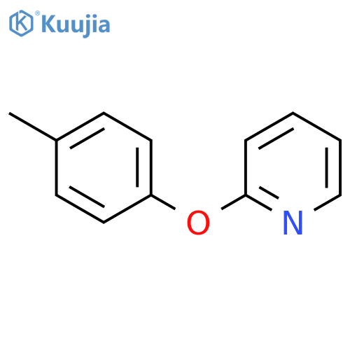 (4-Methylphenoxy)pyridine structure