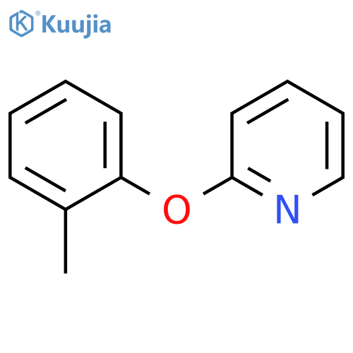 (2-Methylphenoxy)pyridine structure