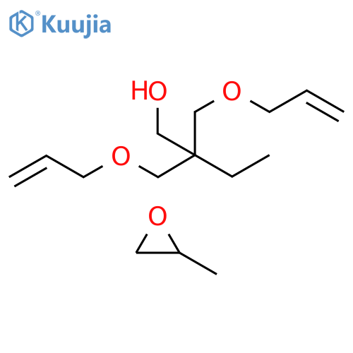 1-Butanol,2,2-bis[(2-propenyloxy)methyl]-,polymerwithmethyloxirane structure