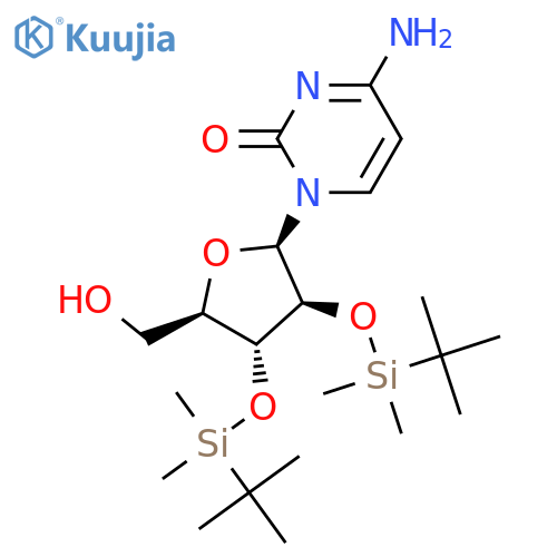 1-[2',3'-di-O-(tert-butyldiMethylsilyl)-beta-D-arabinofuranosyl]cytosine structure