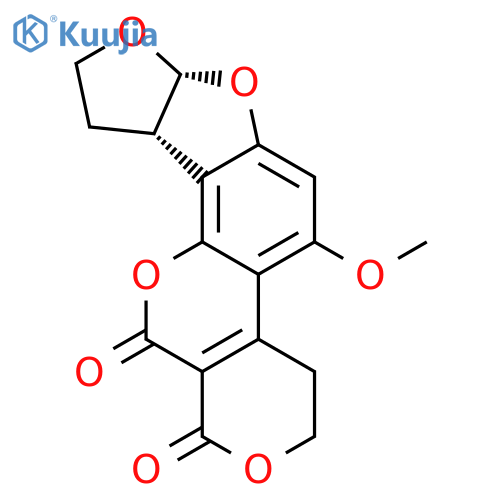 Aflatoxin G2 structure