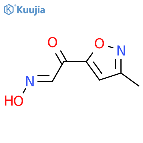 5-Isoxazoleacetaldehyde,3-methyl--alpha--oxo-,aldoxime(9CI) structure