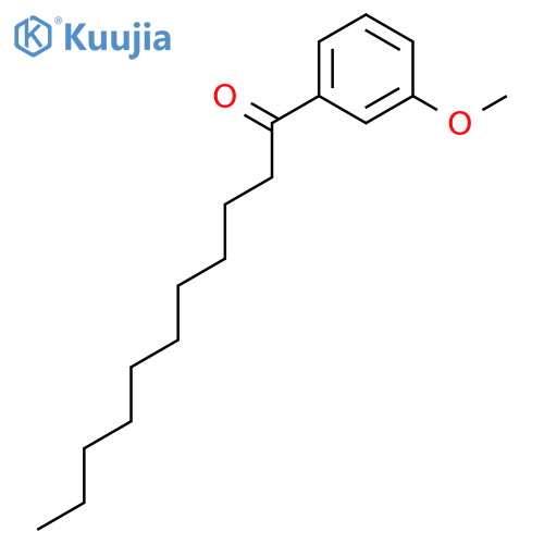 1-UNDECANONE, 1-(3-METHOXYPHENYL)- structure