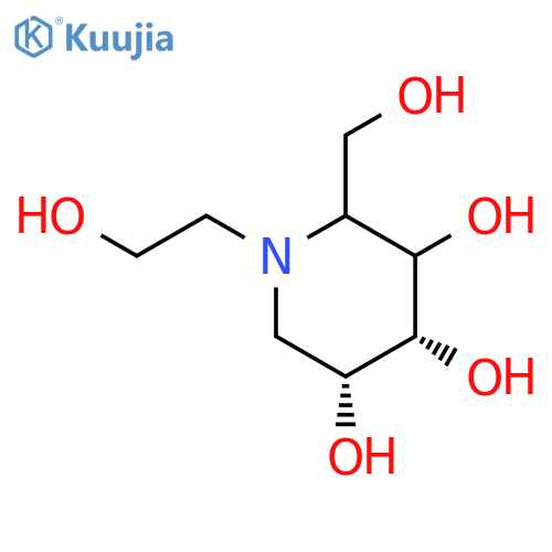 Miglitol structure