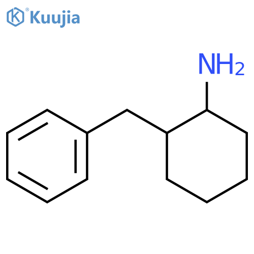 Cyclohexanamine,2-(phenylmethyl)- structure