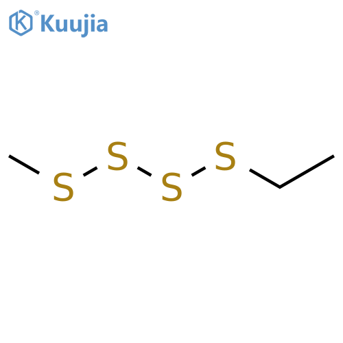 Tetrasulfide, ethyl methyl structure