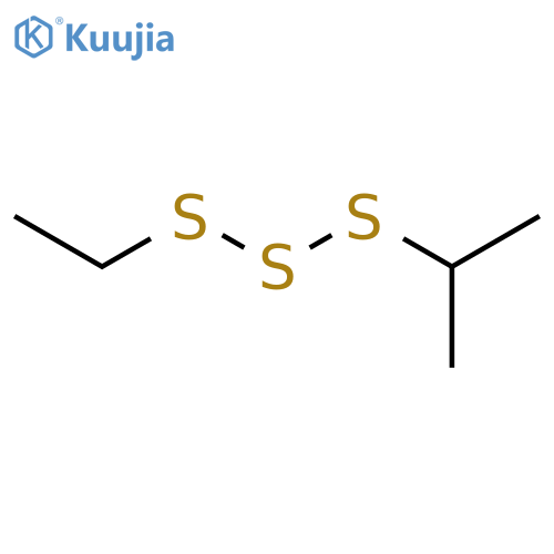 Trisulfide, ethyl 1-methylethyl structure