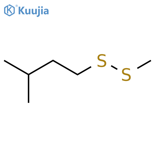 METHYLISOPENTYLDISULFIDE structure