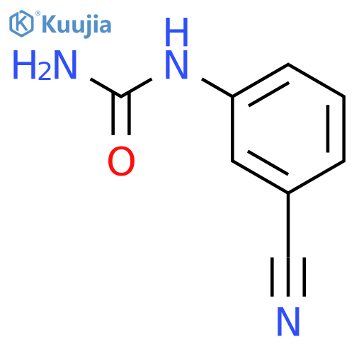 Urea, (3-cyanophenyl)- structure