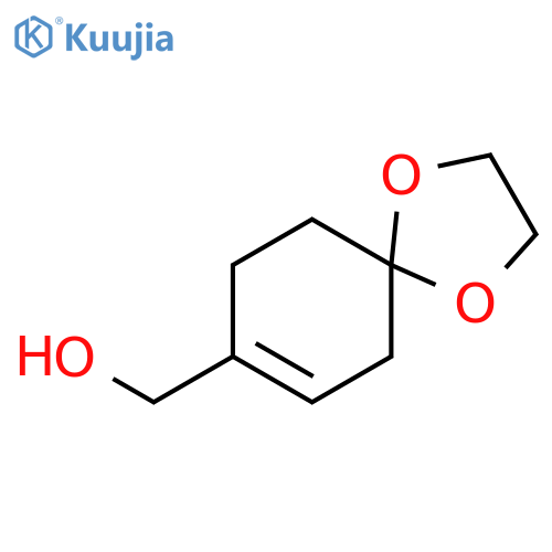 1,4-Dioxaspiro[4.5]dec-7-ene-8-methanol structure