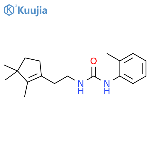 Urea,N-(2-methylphenyl)-N'-[2-(2,3,3-trimethyl-1-cyclopenten-1-yl)ethyl]- structure