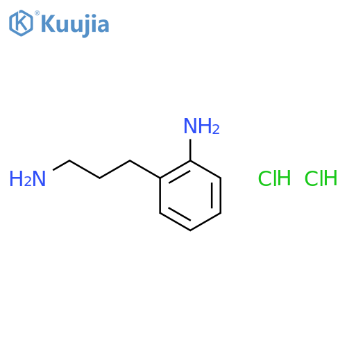 2-(3-aminopropyl)aniline dihydrochloride structure