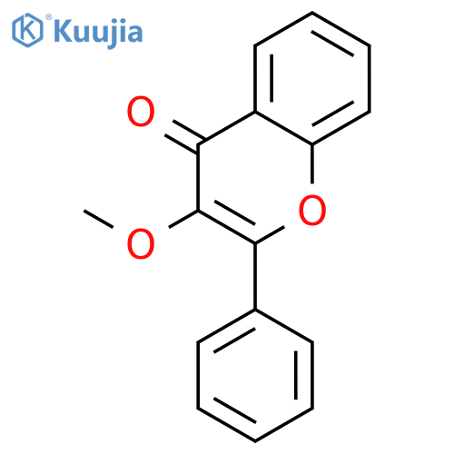 3-Methoxyflavone structure