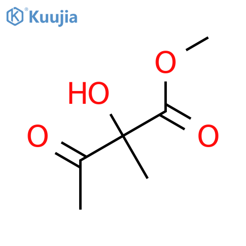 methyl 2-hydroxy-2-methyl-3-oxobutanoate structure