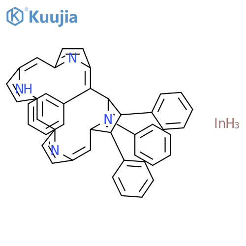 Indium(1+)-111In,[5,10,15,20-tetraphenyl-21H,23H-porphinato(2-)-N21,N22,N23,N24]-, (SP-4-1)-(9CI) structure