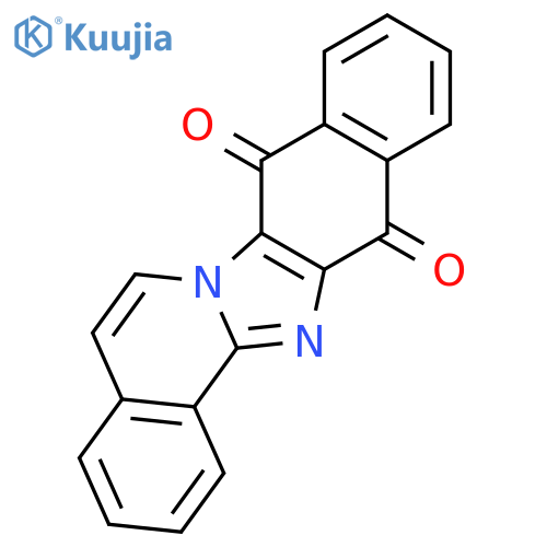 Naphth[2',3':4,5]imidazo[2,1-a]isoquinoline-8,13-dione structure